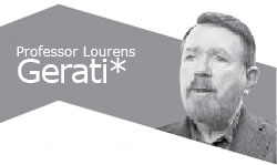 Professor Lourens Gerati