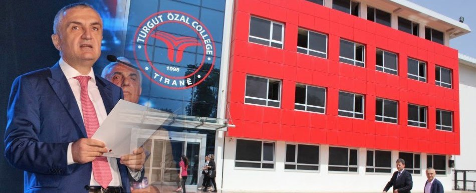 Albanian parliament speaker visits Turkish school after Erdoğan calls for its closure
