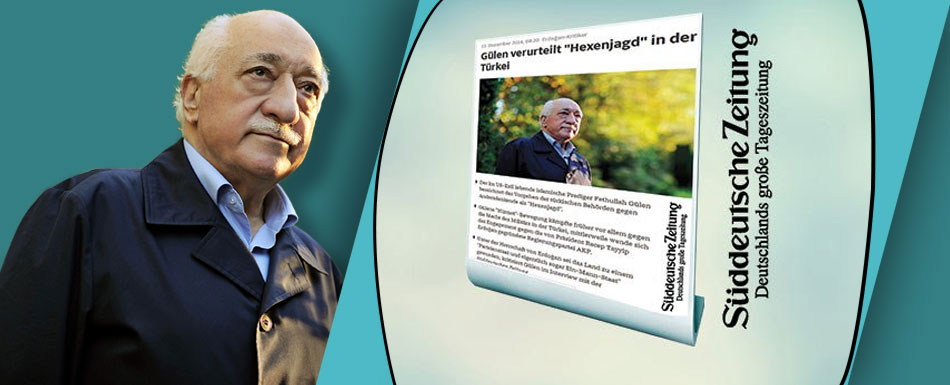 Fethullah Gülen speaks to Süddeutsche Zeitung daily